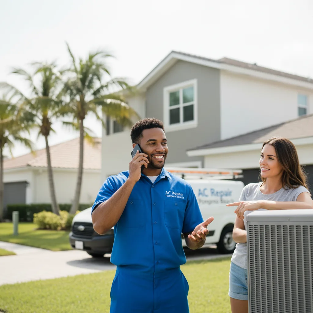 AC Repair Pompano Beach customer support in Resaca